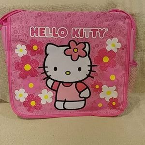 Hello Kitty Flowers Back To School Messenger Bag